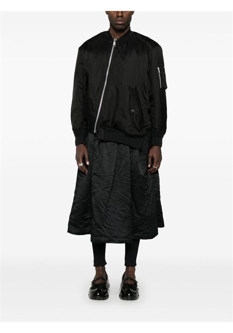 Black satin midi skirt Comme Des Garçons - unisex COMME DES GARCONS BLACK | 1OS0030521